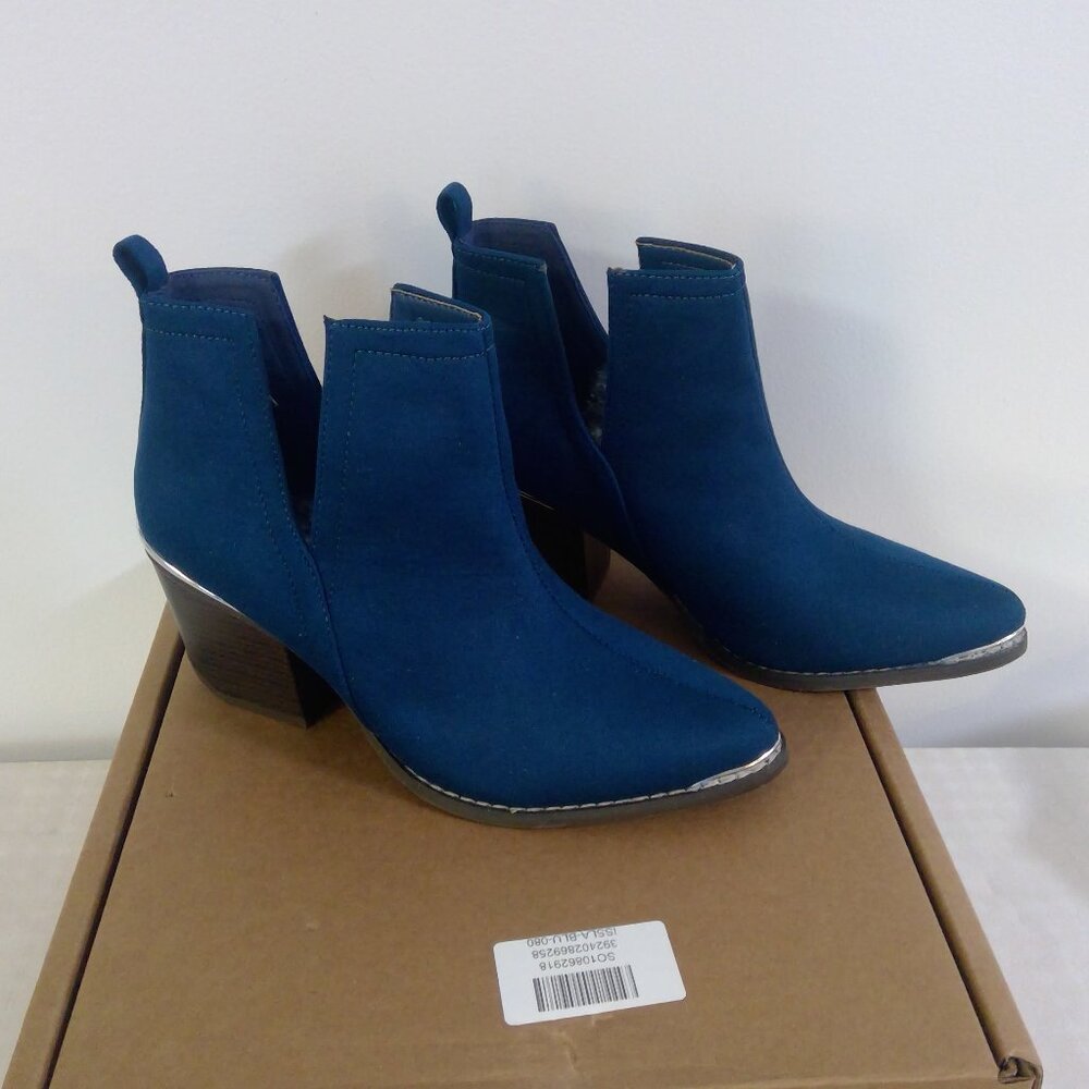 Brand NEW Women's JOURNEE ISSLA BLUE Size 8